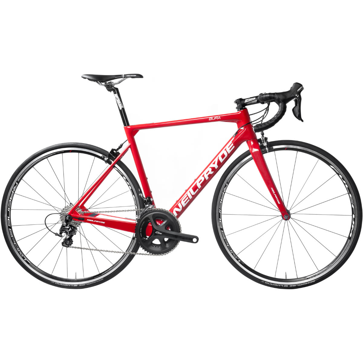 NeilPryde Bura (105 - 2017) Road Bike - Small Stock Bike Red/White