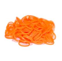 Neon Orange Jelly Bands - Rainbow Loom Rubber Bands NEW!