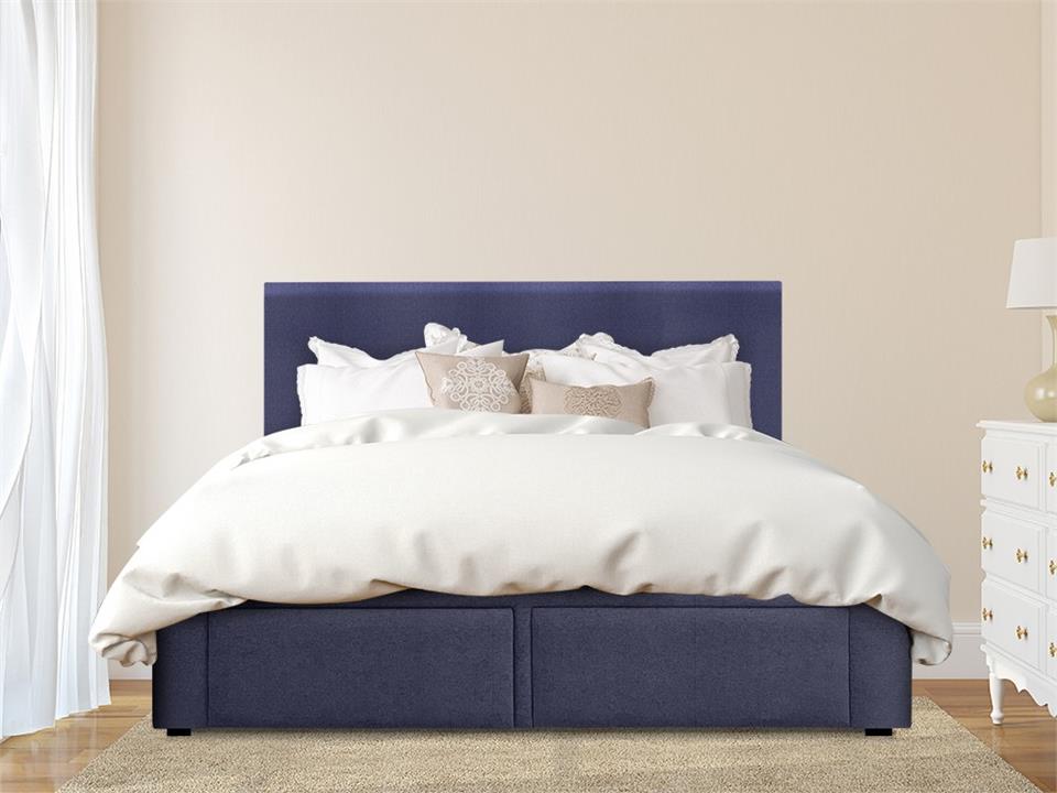 New York Custom Storage Bed Frame - New Fabric Collection