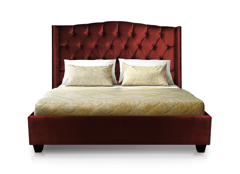 Newport Custom Fabric Bed Frame