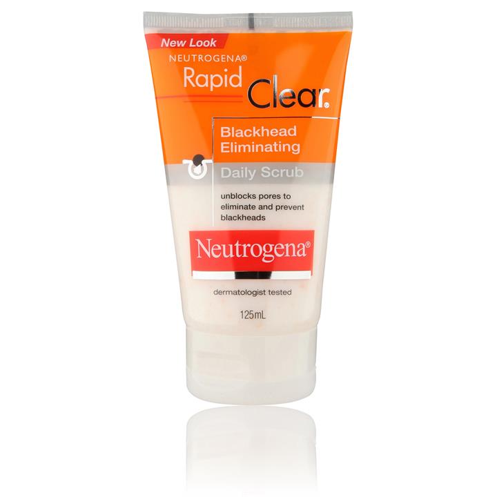 Neutrogena Rapid Clear Blackhead Eliminating Daily Scrub 125ml