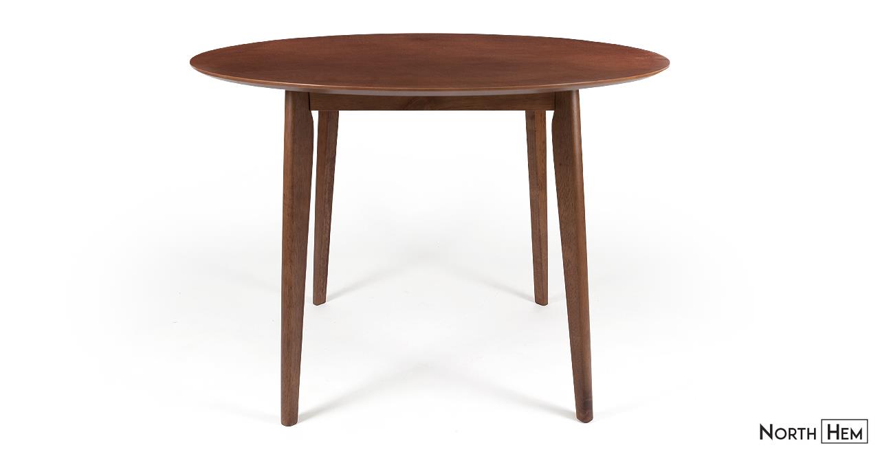 Nedia Round Dining Table | Round Cafe Table | Round Wooden Dining Table