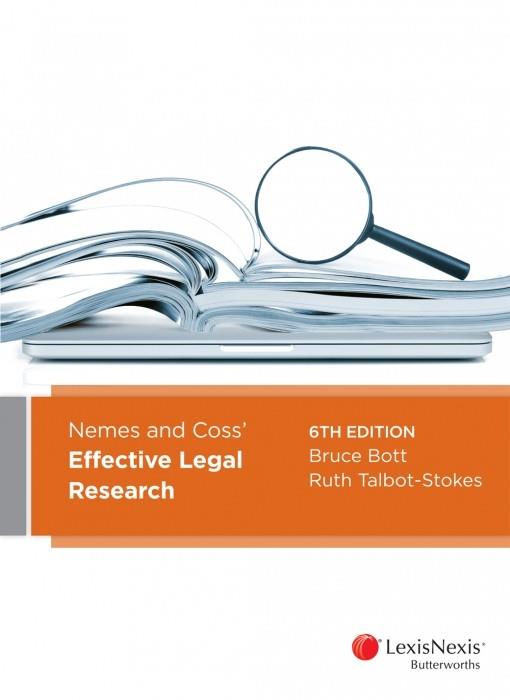 Nemes and Coss' Effective Legal Research