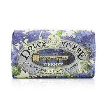 Nesti Dante Dolce Vivere Fine Natural Soap - Firenze - Blue Iris& Morning Dew & Laurel 250g/8.8oz