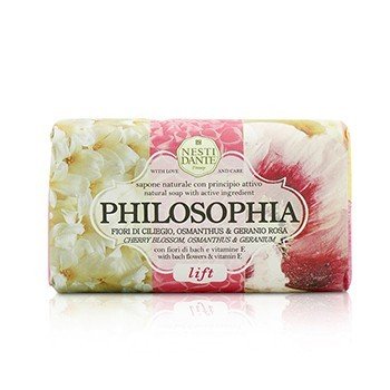 Nesti Dante Philosophia Natural Soap - Lift - Cherry Blossom& Osmanthus & Geranium With Bach Flowers & Vitamin E 250g/8.8oz