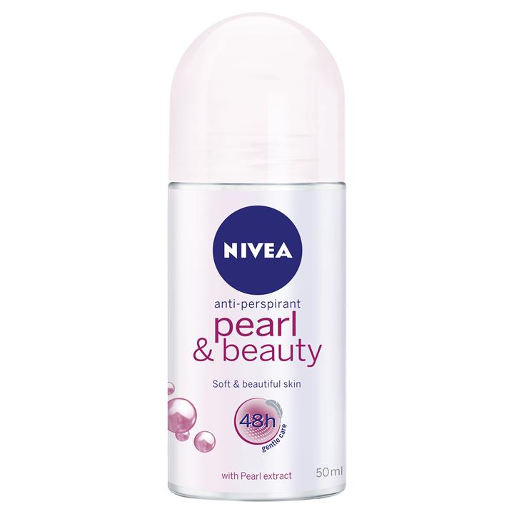 Nivea Anti-Perspirant Deodorant Roll On For Women Pearl & Beauty 50ml