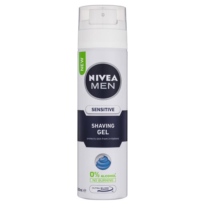 Nivea For Men Sensitive Shaving Gel 200ml