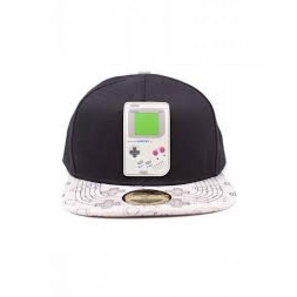 Nintendo Gameboy Rubber Patch Snapback Baseball Cap