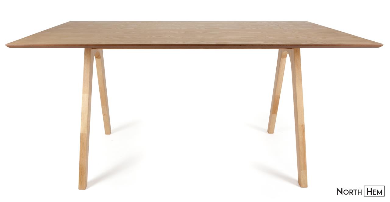 Nico Natural Oak Dining Table | Wood Table in Natural Oak Color