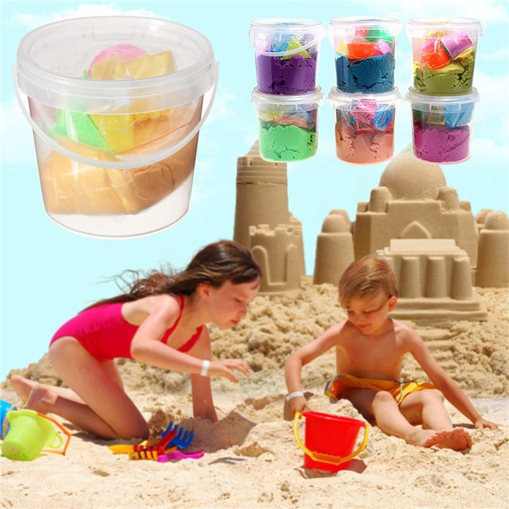 Non-Toxic Magic Motion Colorful Sand Toy Indoor Creative Craft Clay For Children Kids