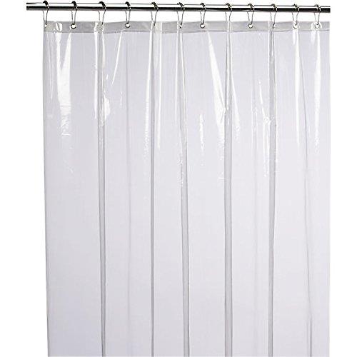 Non-Toxic Mildew Resistant Anti-Bacterial Eco-Friendly PEVA 3G Liner Clear Shower Curtain