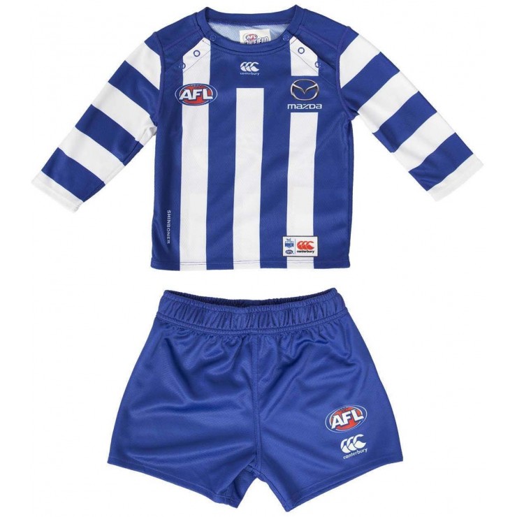 North Melbourne Kangaroos 2018 Infants Home Guernsey & Shorts