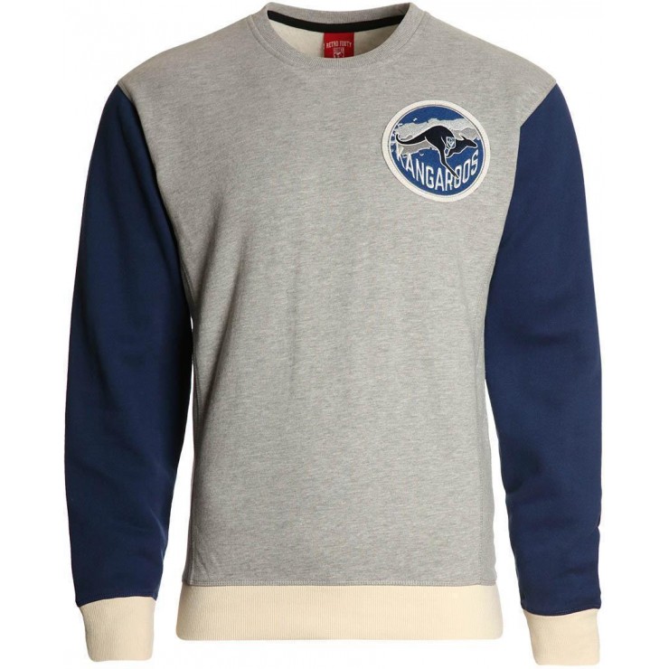 North Melbourne Kangaroos Adult's Crew Neck Sweater