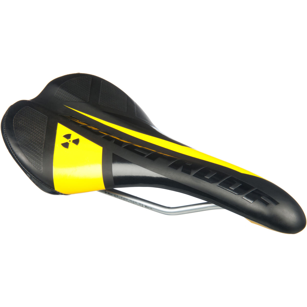 Nukeproof Plasma Trail Saddle - Black - Yellow | Performance Saddles