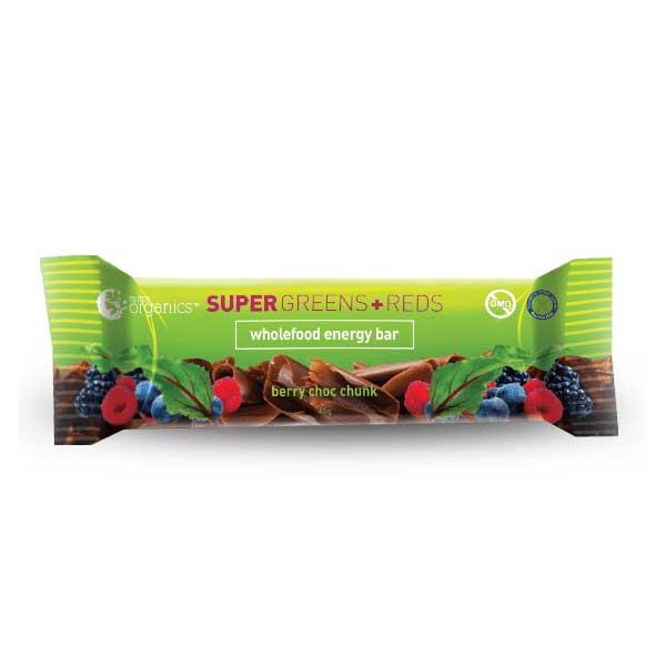 Nutra Organics Super Greens & Reds Multi Vitamin Energy Bar 45gm