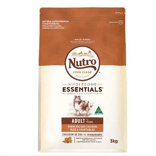 Nutro Natural Choice Chicken and Rice 3kg