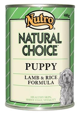 Nutro Natural Choice Puppy Lamb and Rice Cans