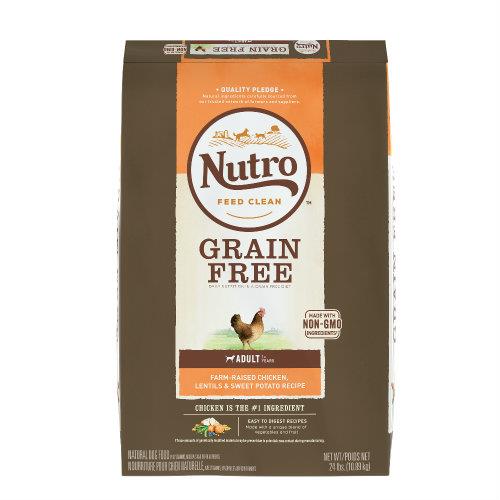 Nutro Grain Free Adult Chicken, Lentil & Sweet Potato