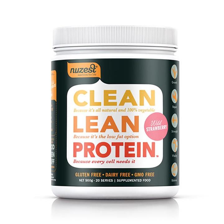 Nuzest Clean Lean Protein - Wild Strawberry (500g)