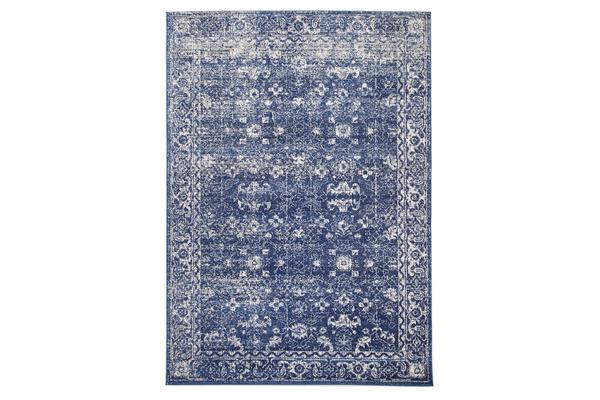 Oasis Navy Transitional Rug 400x300cm