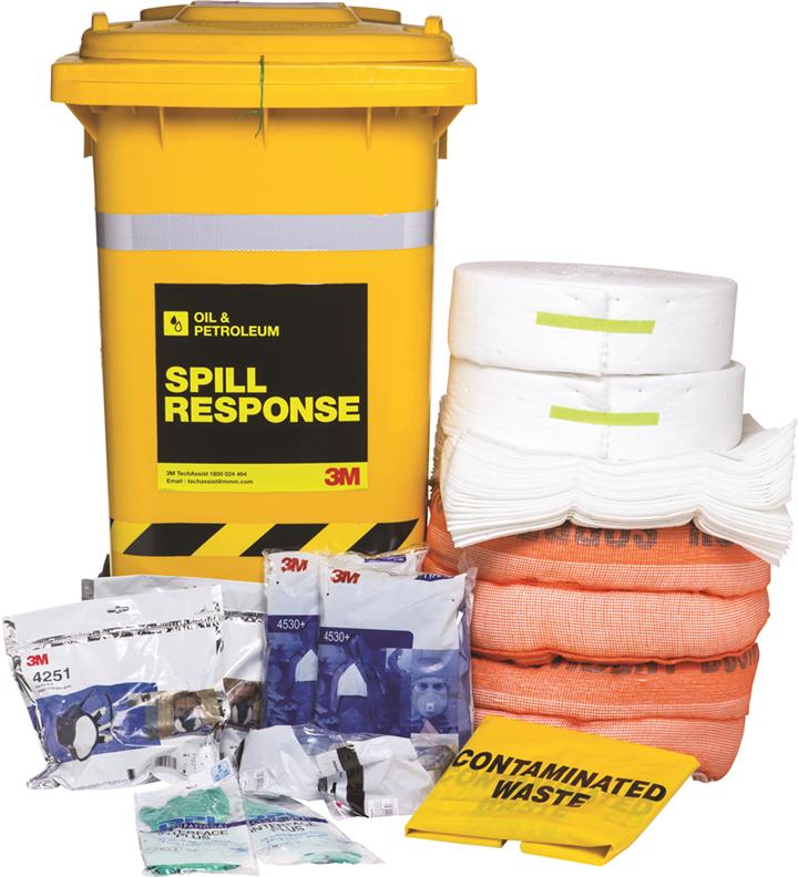 Oil & Petroleum Spill Response Kit - 190L - AT010575143 - 3M