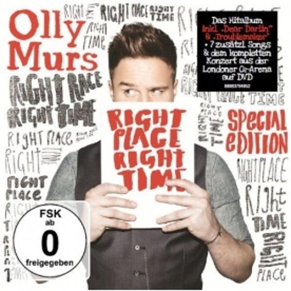 Olly Murs Right Place Right Time (special Edition CD & Dvd) CD