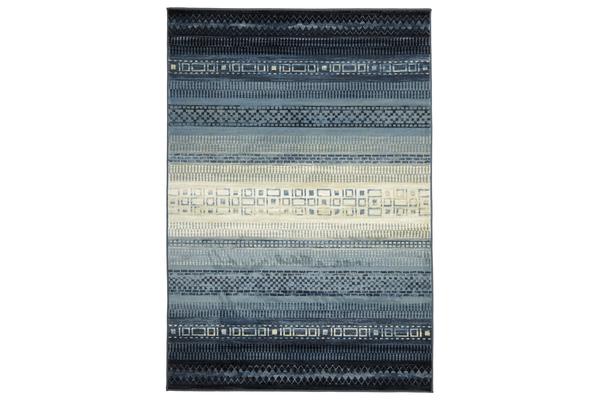 One Tribe Navy Modern Rug 290X200cm