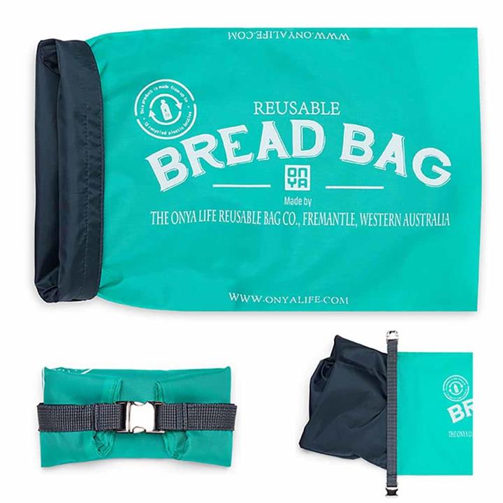 Onya Reusable Bread Bag - Aqua