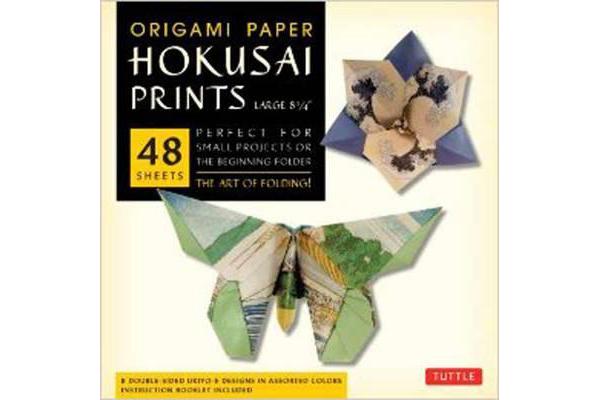 Origami Paper Hokusai Prints (Large 8 1/4