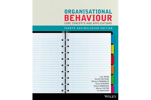 Organisational Behaviour Core Concepts & Applications 4E Australasian