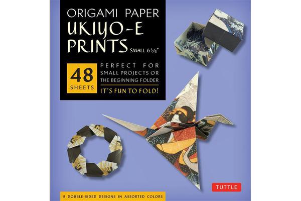 Origami Paper - Floating World Ukiyo-E Prints (Small)