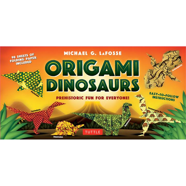 Origami Dinosaurs Kit