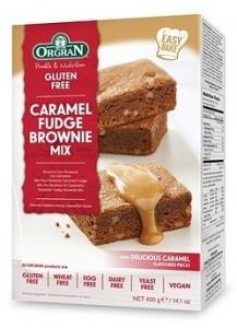 Orgran Caramel Fudge Brownie Mix G/F 400g