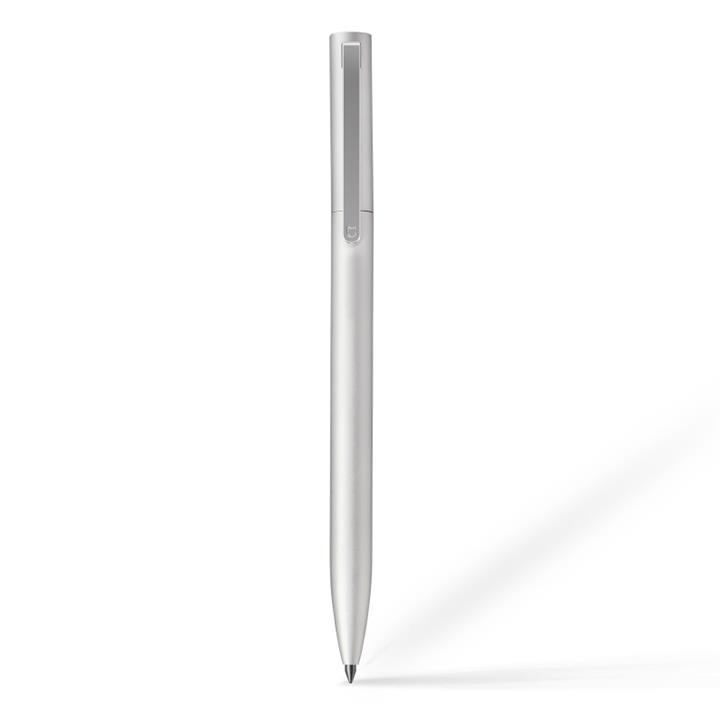 Original Xiaomi Mijia Metal Smooth Switzerland Black Refill MiKuni Japan Ink 0.5 Signing Pen Silver