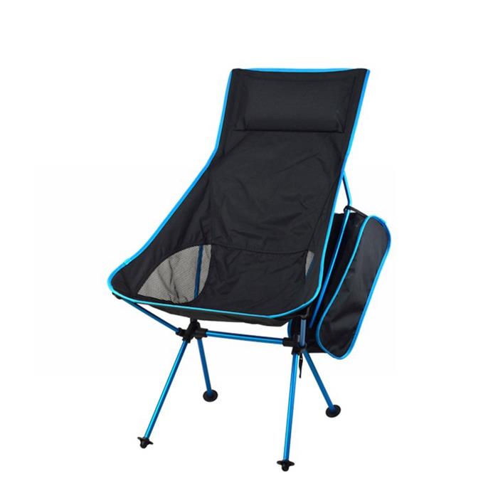 Outdooors Portable Light Weight Folding Fishing Chair Camping Stool Chair With Comfortable Pouch