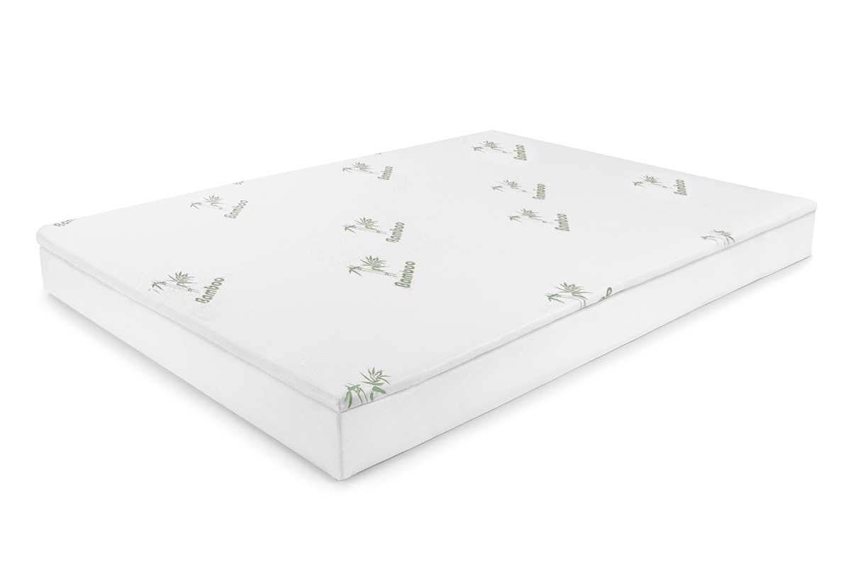 Ovela Bamboo Memory Foam Mattress Topper (Queen)