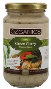 Ozganics Organic Thai Green Curry Sauce G/F 375g