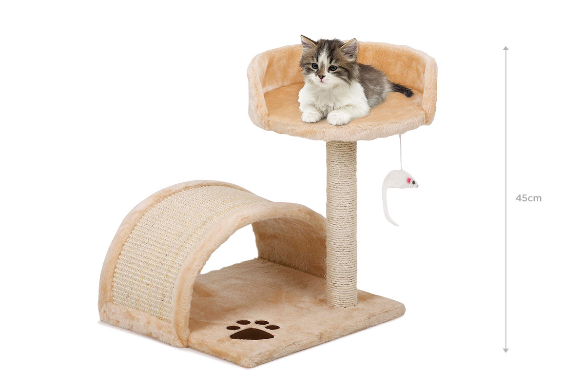 Pawever Pets Cat Scratching Post Tree (Small)