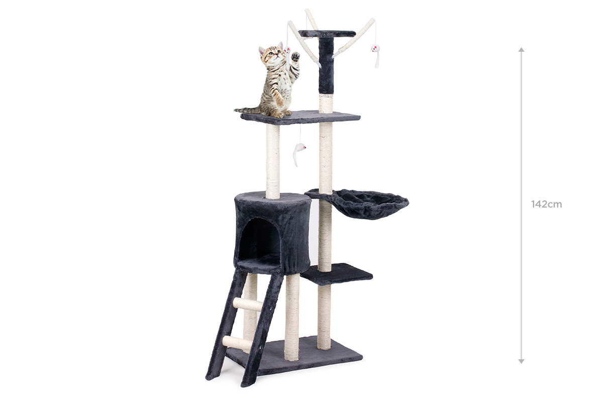 Pawever Pets Cat Scratching Post Tree (Medium)