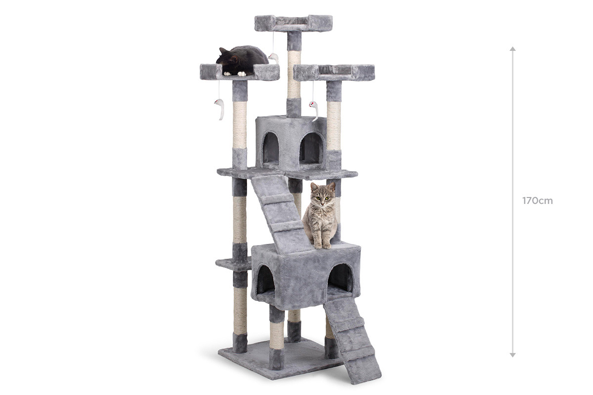 Pawever Pets Cat Scratching Post Tree (Large)