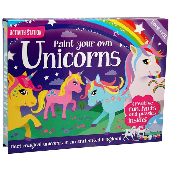 Paint Your Own Unicorns Activity Station