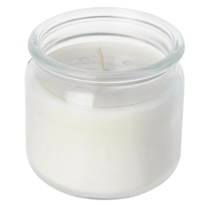 Pack of: 12 Olympia Jam Jar Candle Clear