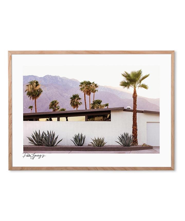 Palm Springs Art Print Medium