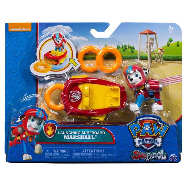 Paw Patrol Sea Patrol Marshall's Launching Surfboard