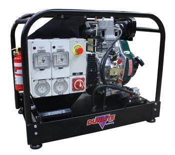 <p>Dunlite Diesel 6.8kVA Mine Spec Generator, powered by Lister...