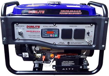 <p>Dunlite 3.6kVA AVR Generator with Remote Start, 2 year warranty</p>