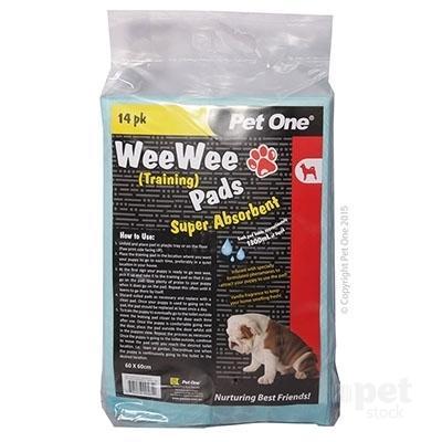 Pet One Wee Wee Training Pads - 14pk