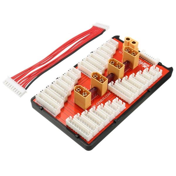 PG Parallel Charging Board Supports 4 Packs of 2-8S Lipo Battery