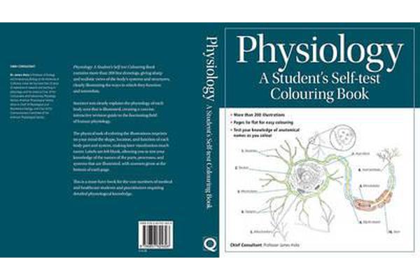 Physiology: a Student's Self-Test Coloring Book - All-In-One Reference and Study Aid for Human Physiology