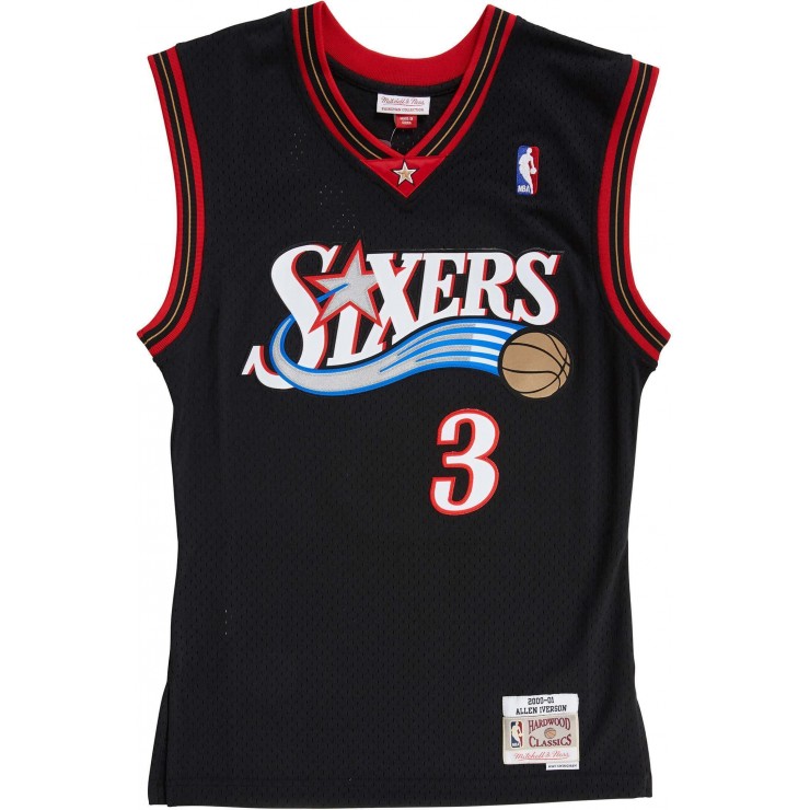 Philadelphia 76ers Allen Iverson Hardwood Classics Swingman Jersey